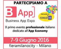 PARTECIPAZIONE FIERA B-APP 7/9 giugno Milano